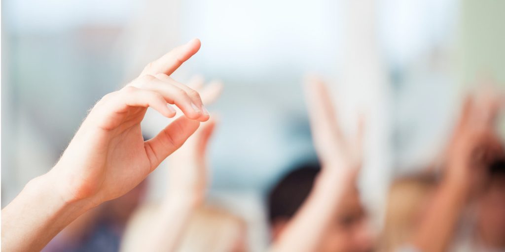 Leadership training workshop in a modern New York City classroom