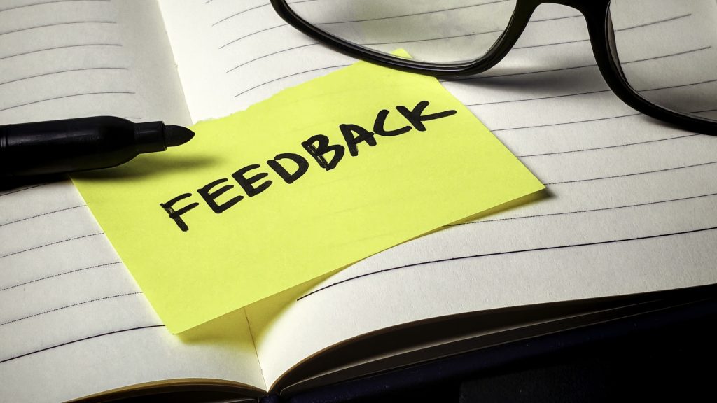 how to give feedback, giving constructive feedback, receiving feedback